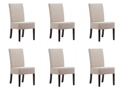 6x Chair Set Upholstery Seat Chairs Suite Waiting Room Law Firm Practice Lounge Club